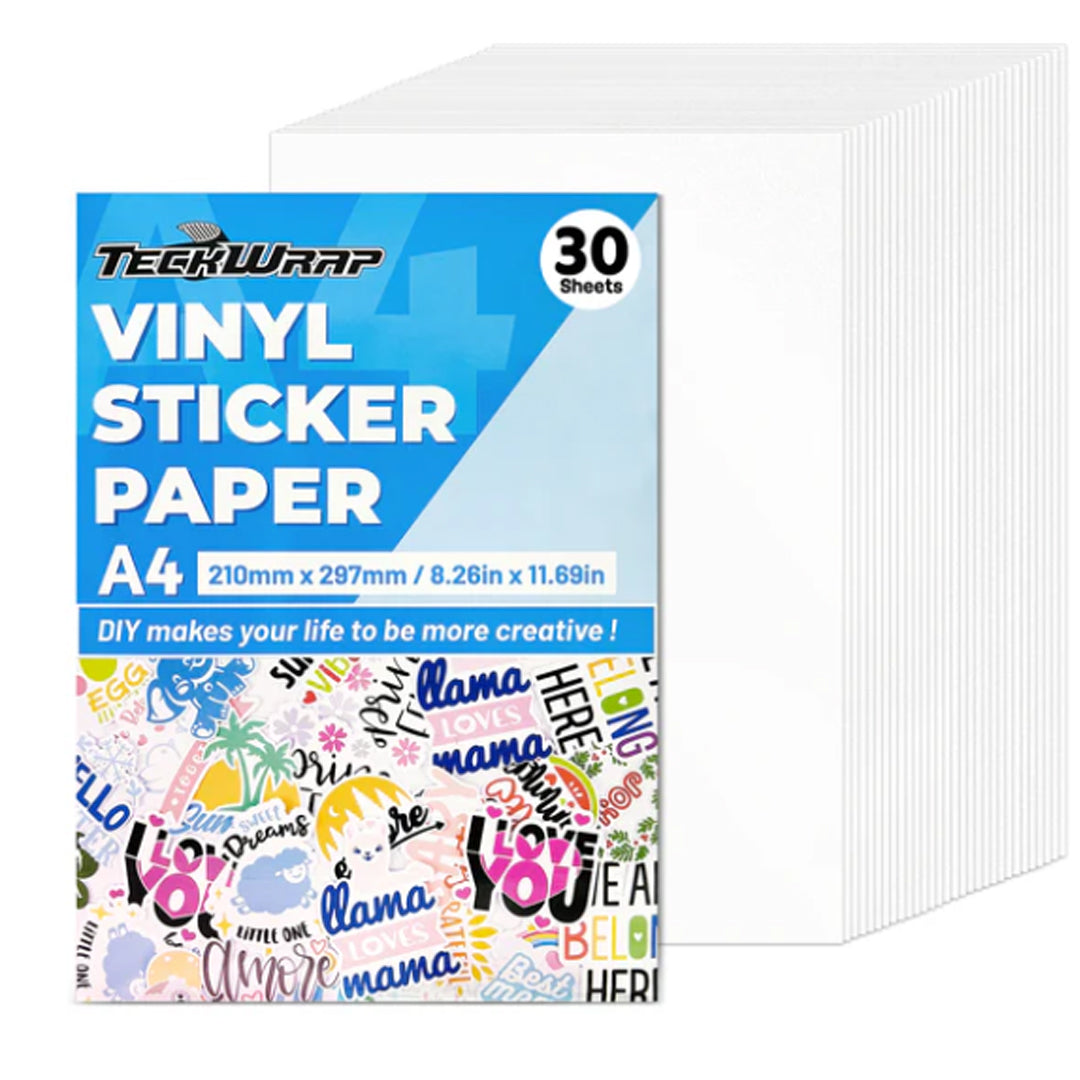 Printable Vinyl Matte White Starter Pack 30pc