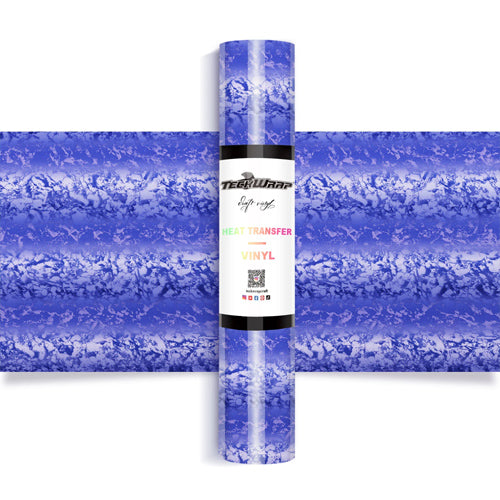 Brilliant Blue Marble HTV - CLEARANCE