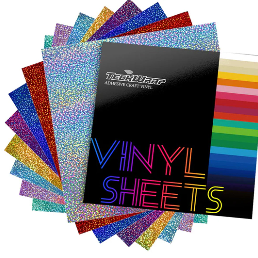 Holographic Sparkle Adhesive Vinyl Pack