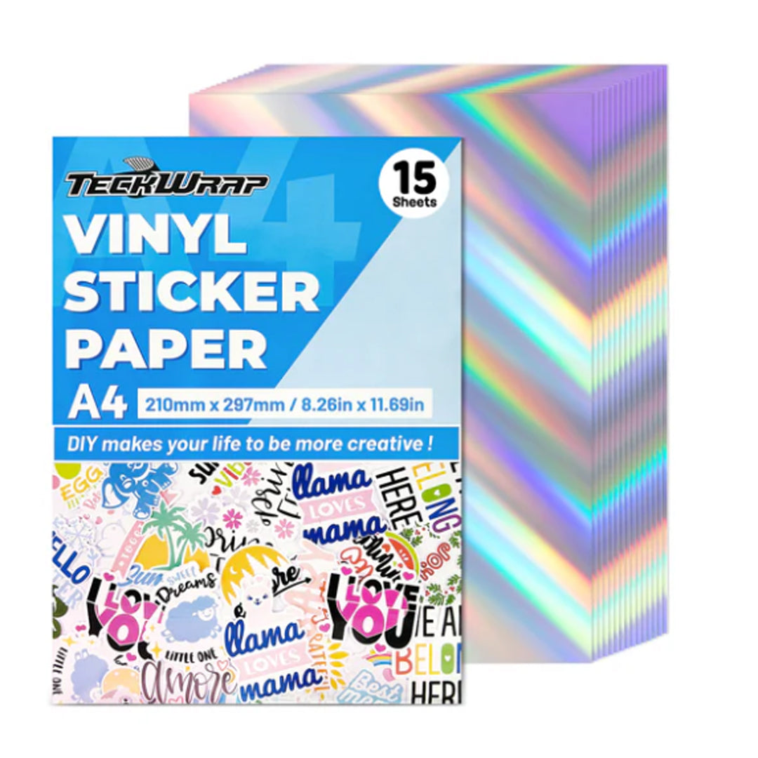 Printable Holographic Vinyl Pack 15pc