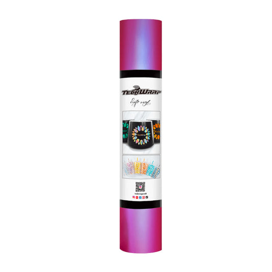 Opal Pearlescent Fierce Red Adhesive Vinyl