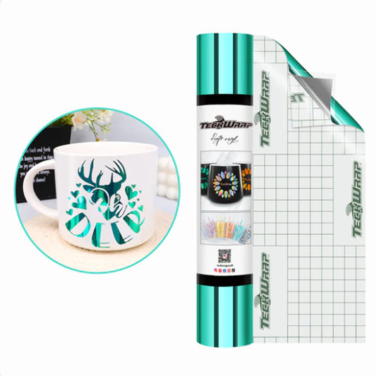 Mirror Chrome Green Emerald Adhesive Vinyl