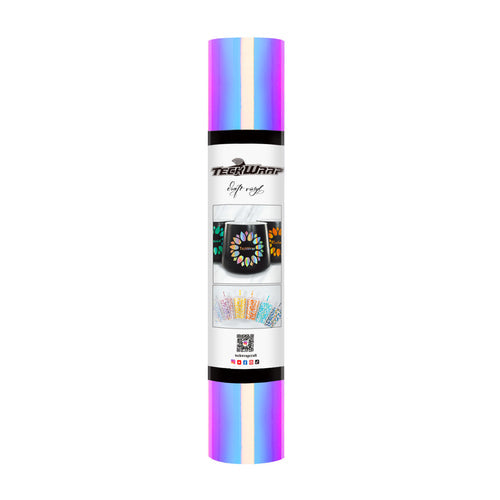 12x39 (30cm*100cm) Holographic Rainbow Permanent Adhesive Vinyl