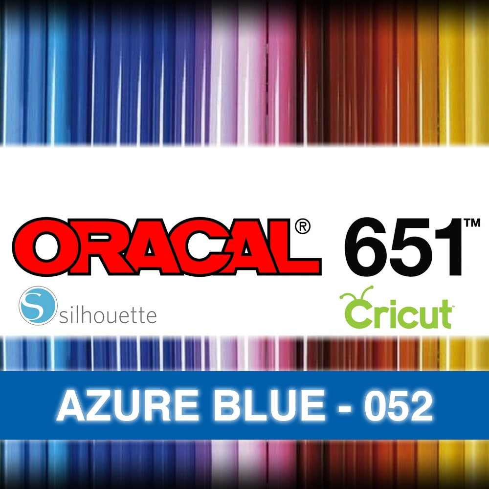 Azure Blue 052 Adhesive Vinyl – Vinyl Supplies