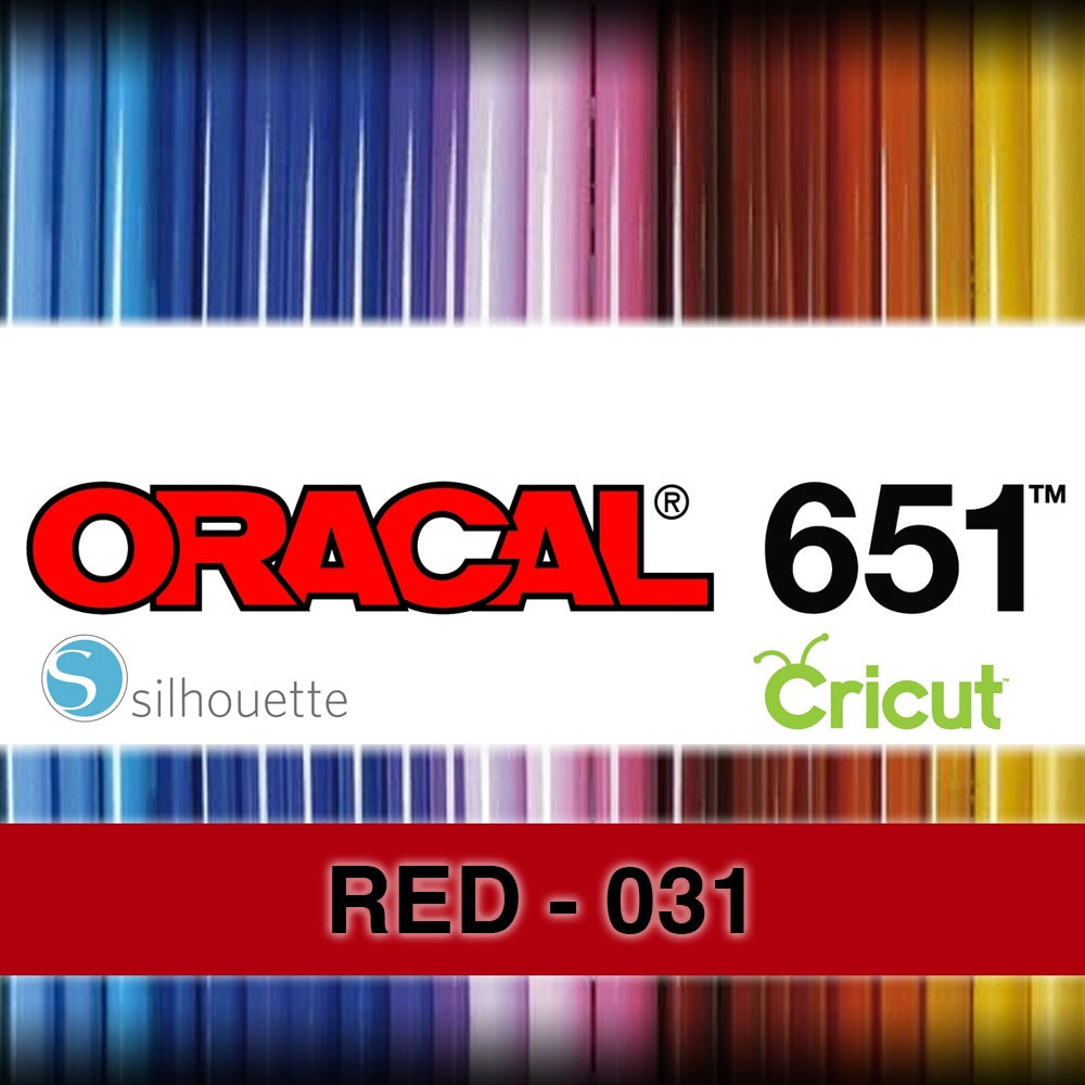 Red 031 Adhesive Vinyl