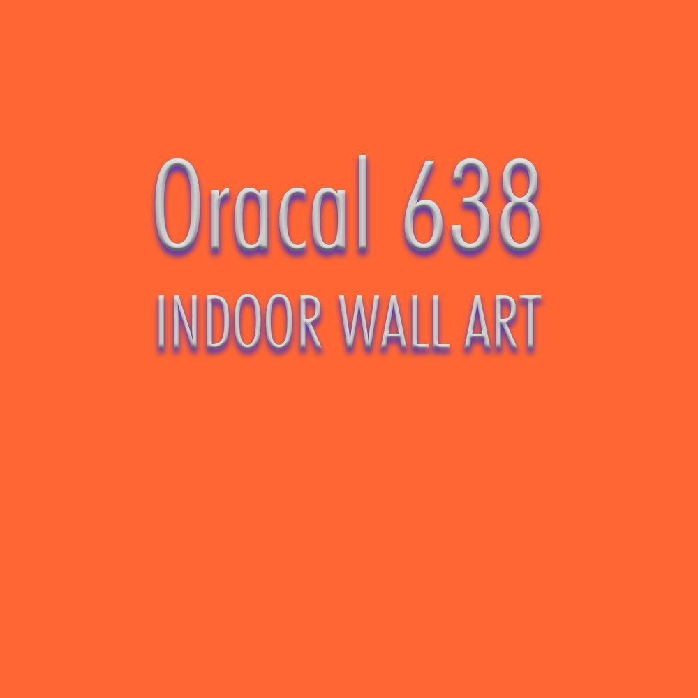 Pastel Orange Indoor Vinyl