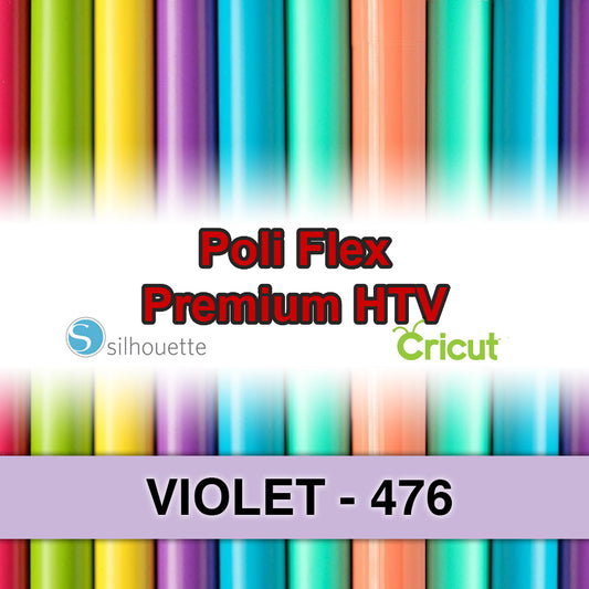 Violet 476 Poli Flex HTV Iron-on