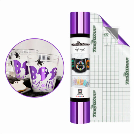 Mirror Chrome Purple Magic Adhesive Vinyl