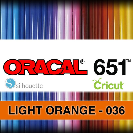 Light Orange 036 Adhesive Vinyl