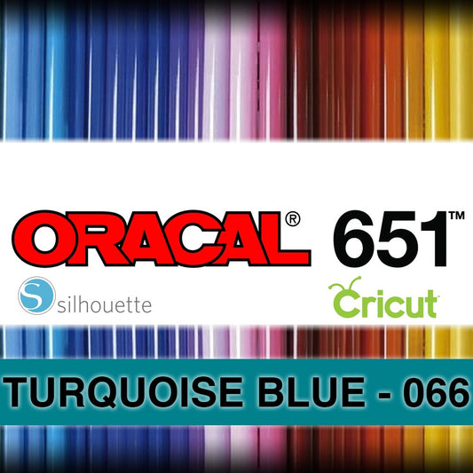 Turquoise Blue 066 Adhesive Vinyl