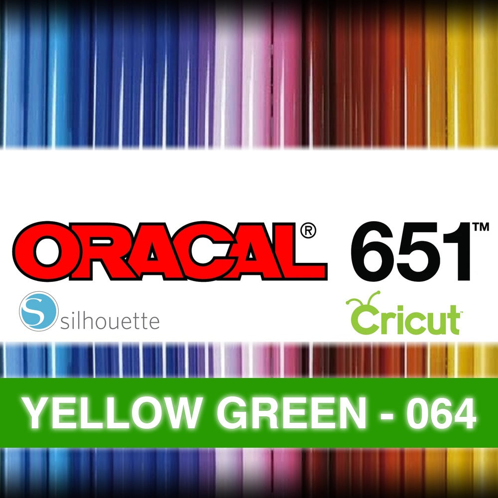 Yellow Green 064 Adhesive Vinyl