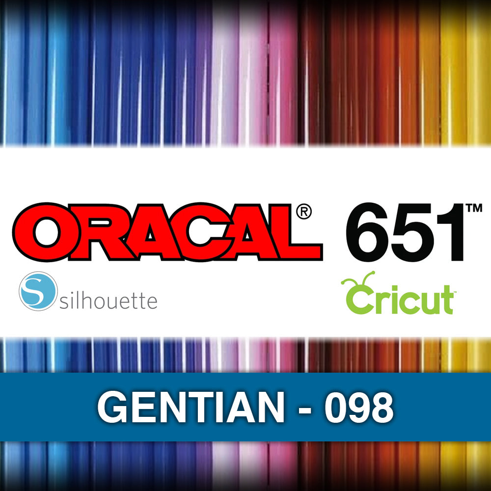 Gentian 098 Adhesive Vinyl