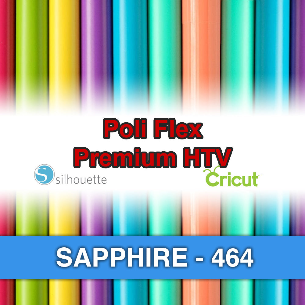 Sapphire 464 Poli Flex HTV Iron-on